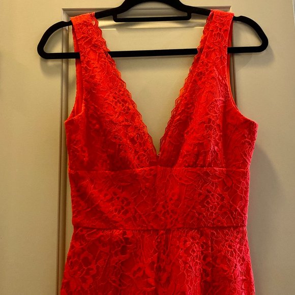 Lovers and Friends Kenneth Jumpsuit in Red Size Small - Picture 2 of 6